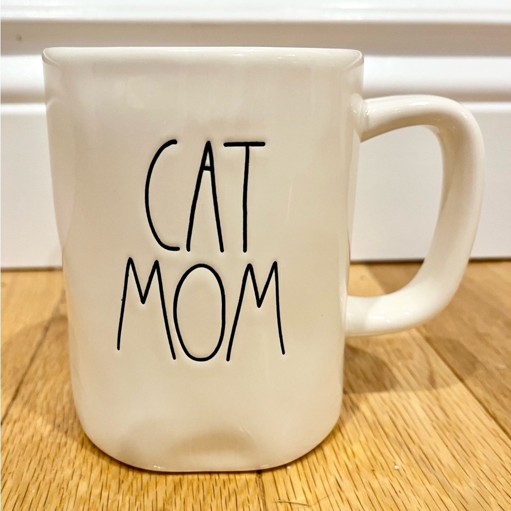 Rae Dunn Cat Mom Mug